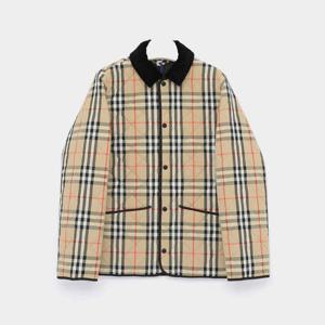 버버리키즈 25FW 샌드체크 퀼팅 만조니 남아 자켓 8108500/10A