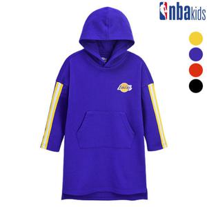 [NBA KIDS]여아 롱 후디 원피스 (K193TO601P)