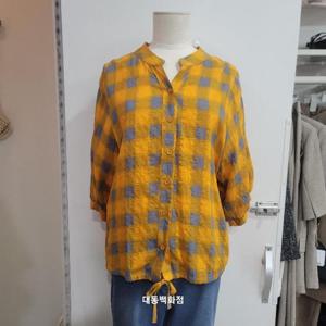올리비아하슬러 DP01 차이나카라 블라우스 OHEMBL903