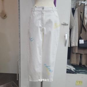 올리비아하슬러 DP01 레터링 포인트 데님 OHEMDP103
