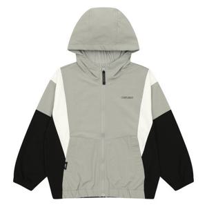 [에꼴리에]남아 절개 배색 후드 점퍼 23C5101_GY