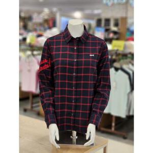 루이까스텔 세이브존01 여성 FW루즈핏 빅체크셔츠 7LESH903