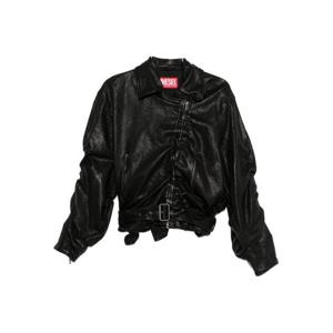 디젤 가죽 자켓 A20741 0SLCW9XX Black