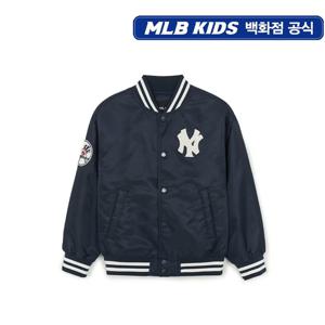 MLB키즈 STREET 바시티 패딩 야구점퍼 (7AJPV015450NYD)