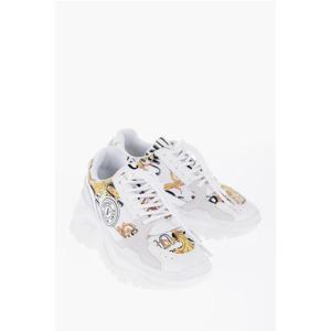 베르사체 뮬 슬리퍼 74VA3SC7 ZP231 G03 Bianco Giallo