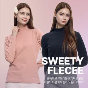 [GS단독] 이지바이 스위티 여성 플리스 폴라티셔츠(XS33LT075W)