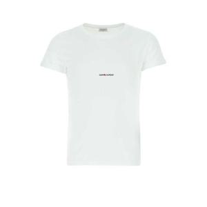 생로랑 반팔 티셔츠 464572YB2DQ 9000 WHITE