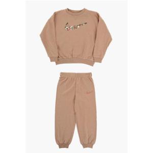 키즈 나이키 캐주얼 세트 86L117 X0L Brown
