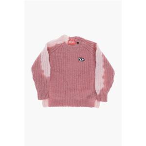 키즈 디젤 풀오버 J01520 KYAWD K390 Bianco Rosa