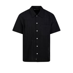 던스트 긴팔 셔츠 UDSH5B325BK BLACK