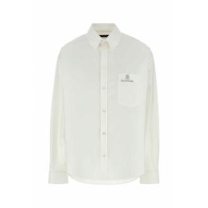 [BALENCIAGA] 라프리마 여성 셔츠 839260TRM28 9000 화이트 /2