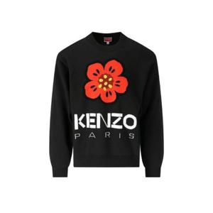 Kenzo Boke 플라워 로고 인타르시아 크루넥 스웨터 FD55PU3803LC 99J TP944476805
