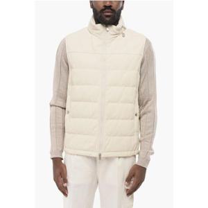 브루넬로 쿠치넬리 패딩 조끼 MPJER1924 TPJER CPA07 Beige