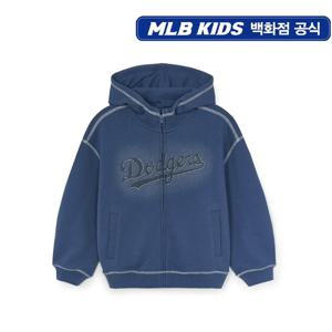 MLB키즈 빈티지 레터링 후드집업 (7AHDB055407NYL)