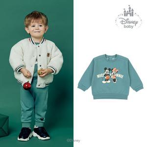 [디즈니베이비]디즈니투게더미키티셔츠(GREEN)_79Q72100373