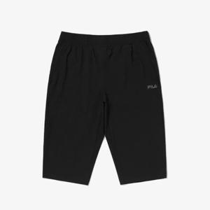 휠라반바지 GQT FS2FPG2204M-BLK 냉감 스트레치 7부 트레이닝 팬츠