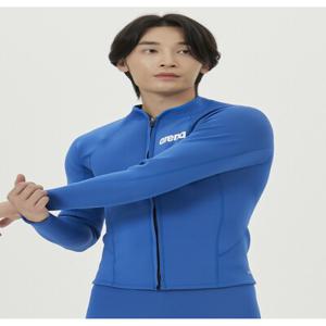 [아레나수영복] 남성 웨이브 레저 네오프렌 집업 래쉬가드 A4BM1RR91ROY