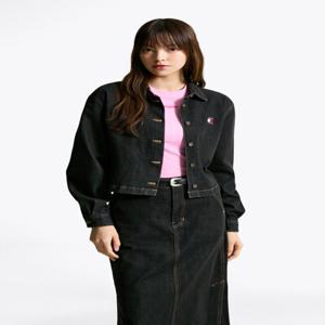 데님 크롭 셔켓