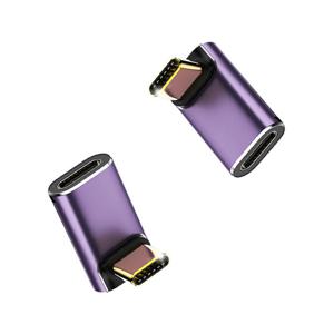 SOOPII USB4 썬더볼트 호환 C to C타입 40Gbps 8K 240W L자형 초고속충전 젠더 GD22