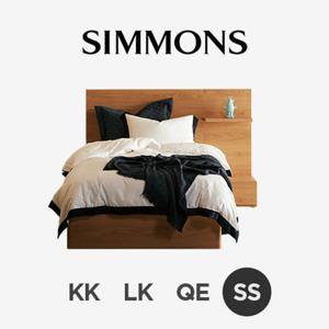 시몬스 D2178B. 뷰티레스트 스위트. 슈퍼싱글 침대 _라이트버치