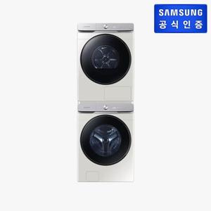 삼성전자 [6월 4주차 이후 순차배송] AI 21+21kg 세탁기+건조기 WF21DG6650BE2T(WF21DG6650BE+DV21DG8600BE)