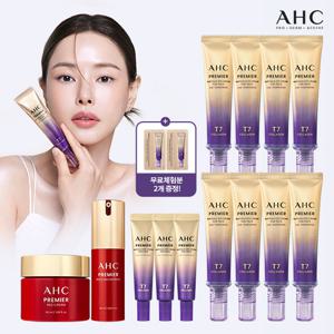 [레드라인 2종] 2025 최신상 AHC 프리미어 앰플 아이크림 포 페이스 라인 타이트닝