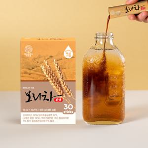 [맥널티] 티브루 보리차 옥수수수염차 진액 180포 + 레트로유리병 ( 총6박스 1박스30포)