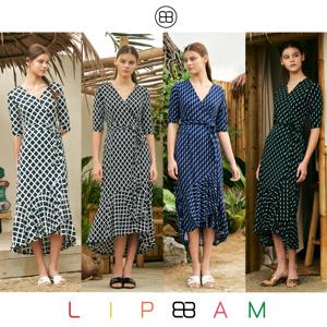 [Lipbbam] 립밤 크레오라 비비안느 프릴 랩원피스 1종