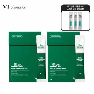 [S] VT 시카 슬리핑 마스크(30ea) 2개 +PDRN 리들샷 스틱파우치 3매