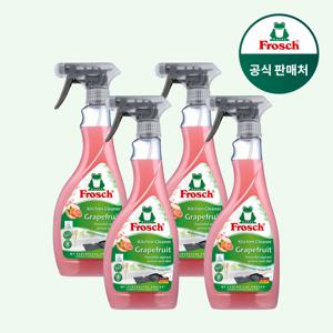 [매일배송] 프로쉬 독일 다목적 자몽 기름때 클리너 500ml 4개