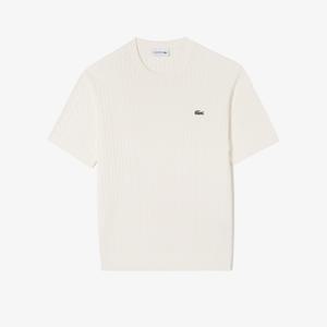 (비밀상점)[라코스테 남성] 25 S/S 반팔 케이블 크루넥 스웨터 AH207E-55G (4컬러)