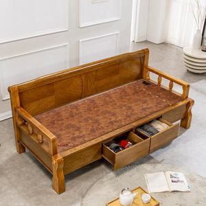 [전국무배] 트리플 온돌쇼파 (220cm) 황토숯볼 IHM072