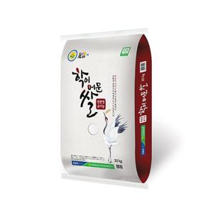 [서영암농협][24년산/상등급] 친환경 유기농쌀 학이머문쌀 20kg
