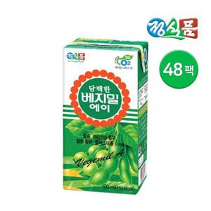 [연세]정식품 담백한 베지밀 A(에이) 두유 190ml 48팩
