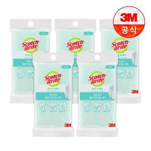 갤러리아_[3M]항균 망사수세미 1입(일반세척용) 5개세트