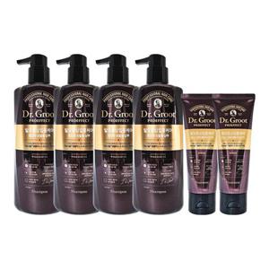 [닥터그루트]닥터그루트 탈모 집중 케어 샴푸 500ml 4개+트리트먼트 120ml 2개