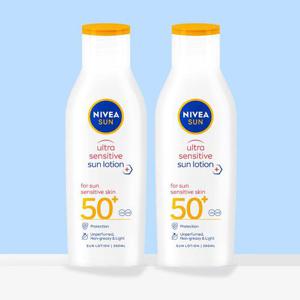 [니베아]니베아 선 더마 센서티브 스킨 선 로션 200ml x2개