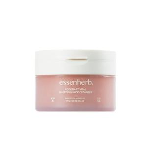 에센허브 로즈마리 바이탈 휘핑 팩 클렌저 100ml /3in1/쫀득 휘핑 팩+딥클렌징+각질제거/노폐물흡착