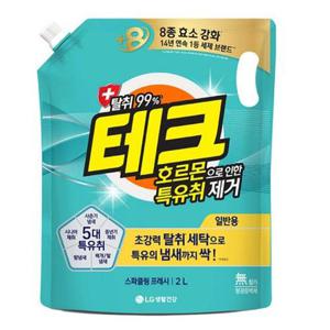 지속공급 테크 특유취제거 액체리필 일반용 2L (WA63E7C)