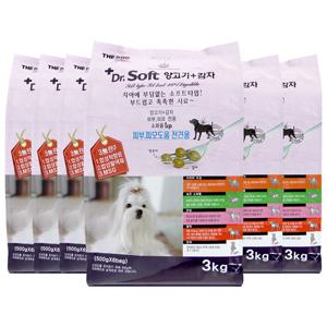 닥터소프트 양고기+감자3kg X 6개 + 고기한입 랜덤 2개증정