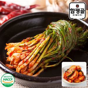 [함평골김치] 감칠맛이 풍부한 전라도 파김치1kg+석박지1kg