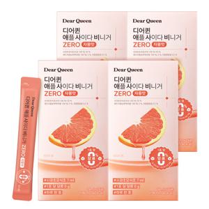디어퀸 애플사이다비니거 ZERO (자몽맛) 14포x4박스/8주