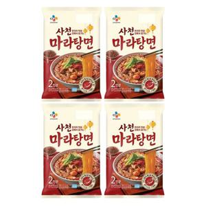 [CJ]사천 마라탕면 (2인) 434g x4개