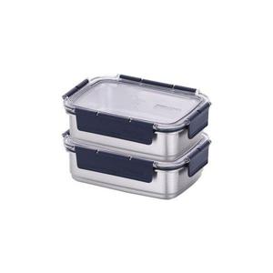 갤러리아_스텐락 모스트 반찬통 7호 1300ml 2개세트