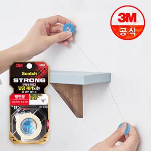 3M 스카치 강력 부착 깔끔 제거 폼 양면테이프 (평면용)