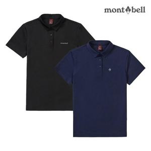 몽벨 여성 퍼포먼스L 카라 반팔 티셔츠_MW3FMWOH82A