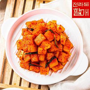 [전라도할매 ]국내산 원재료 프리미엄 깍두기 2kg