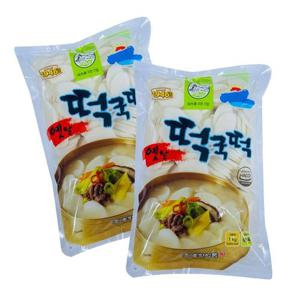 송학식품 쌀바 쌀떡 떡국떡 1kg 4개