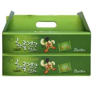 [리코]하루건강견과 25g × 30봉 × 2박스(총 60봉)