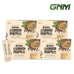 갤러리아_[당 없는 무설탕커피] GNM 스테비아 커피믹스 스틱 4박스 / 제로